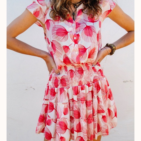 NEW! Perry Walker Jenny Mini II Silk Palm Frond - Picture 2 of 10